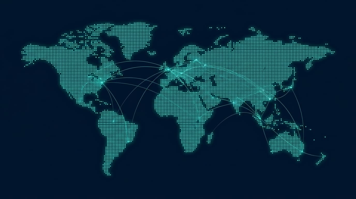 AIPAX Global Reach Map
